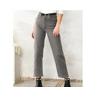 Levi's Ribcage High Waisted Straight Leg Casual Everyday Classic Denim Jean